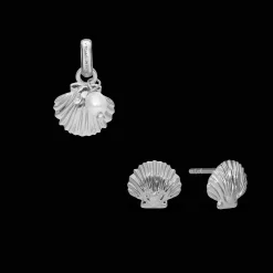 Clam Shell sæt, Sølv