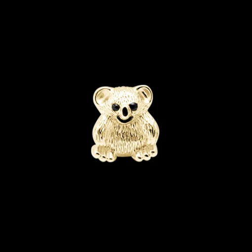 Koala Bear, gold pl silver