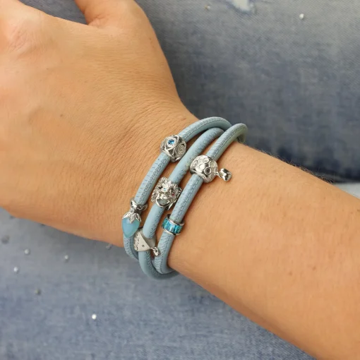 Ready Slim Armbånd med 6 charms